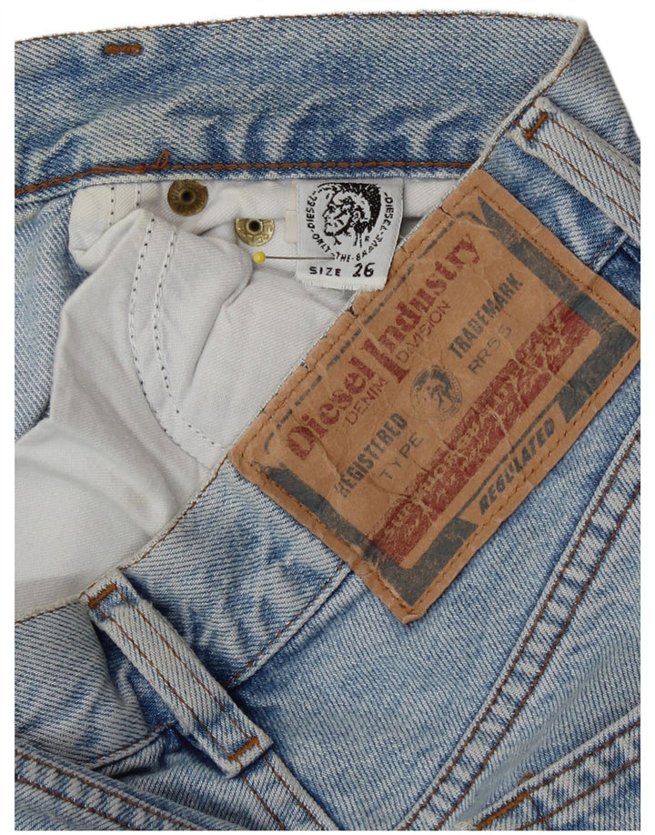 Diesel Jean Droit Femme W26 L31 Bleu