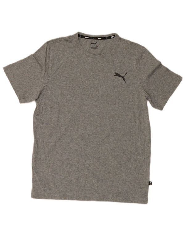 Puma T-Shirt Homme Gris Moyen Coton