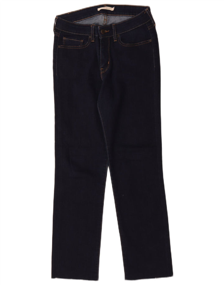 Levi's Jean Slim 712 Femme W29 L26 Bleu Marine Coton