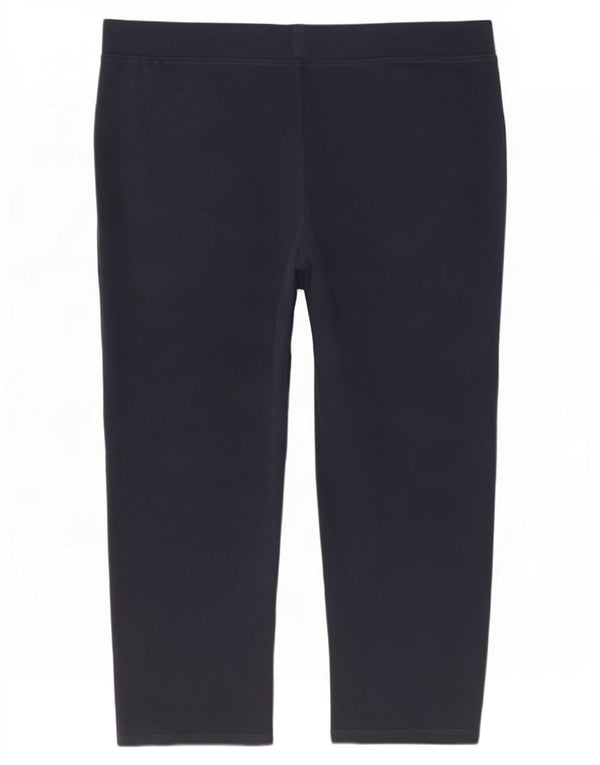 Marks & Spencer Pantalon de survêtement pour femme UK 22 3XL Bleu marine Coton