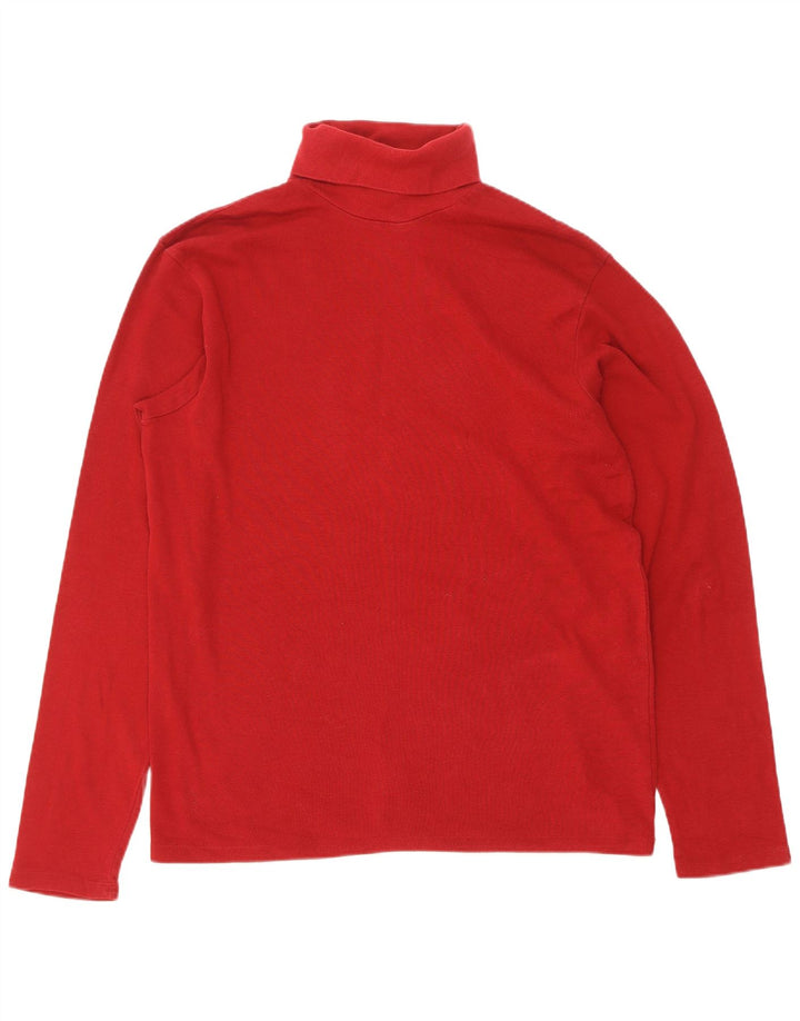 Gap Pull Col Roulé Homme Grand Rouge Coton