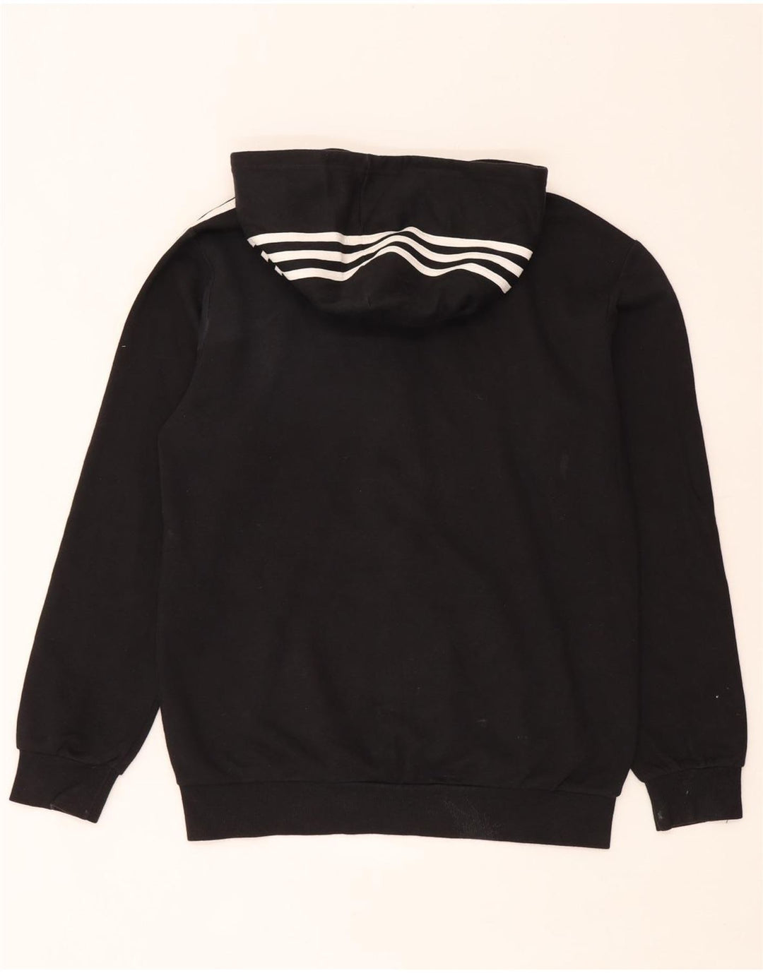 Adidas Pull à capuche zippé pour homme Petit coton noir