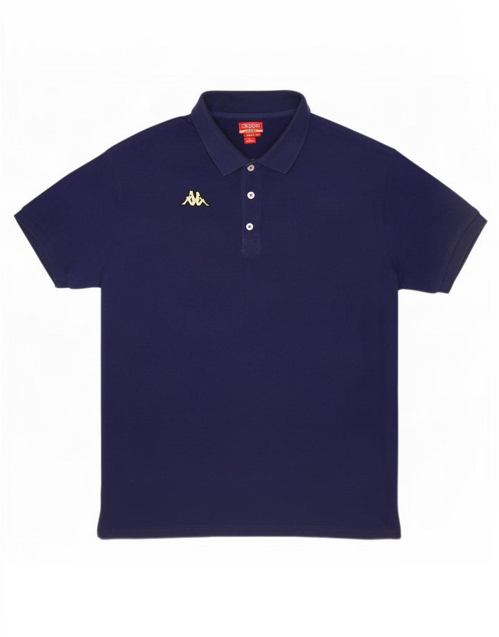 Kappa Polo Homme 2XL Bleu Marine