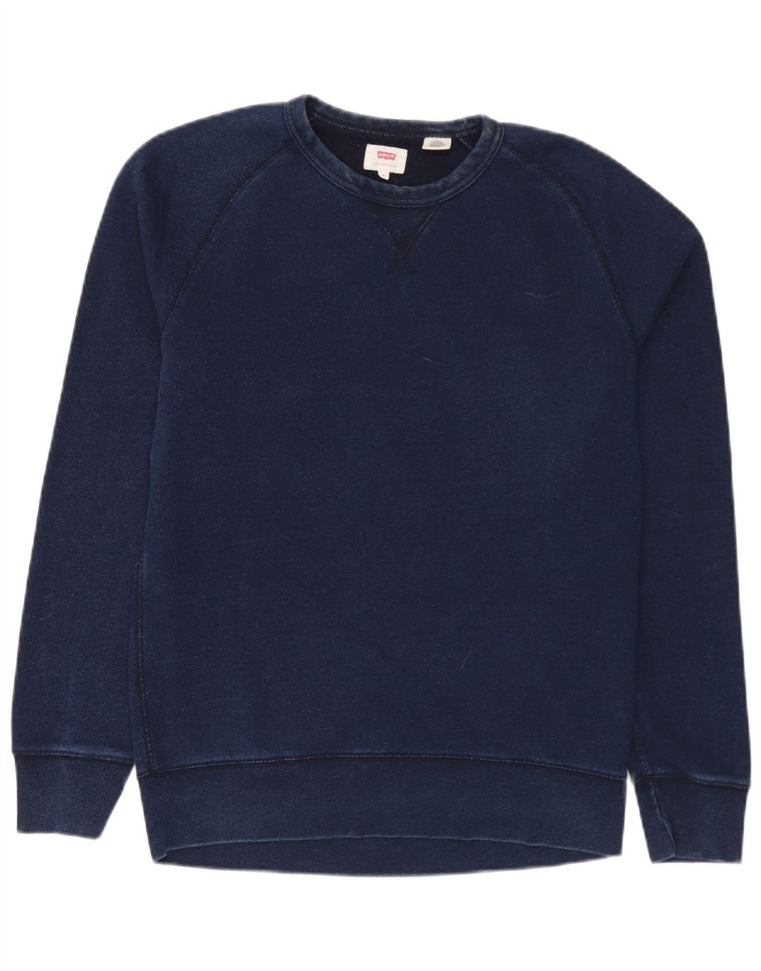 Levi's Sweatshirt Jumper Small Bleu Marine Coton Homme