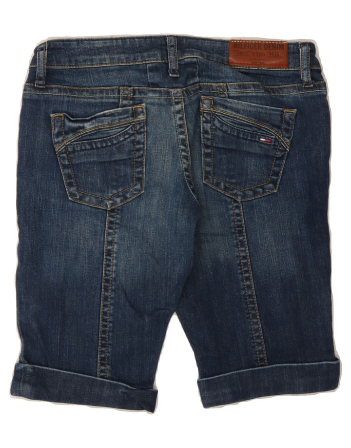 TOMMY HILFIGER Womens Denim Shorts W28 Medium Blue Cotton Vintage Tommy Hilfiger and Second-Hand Tommy Hilfiger from Messina Hembry 