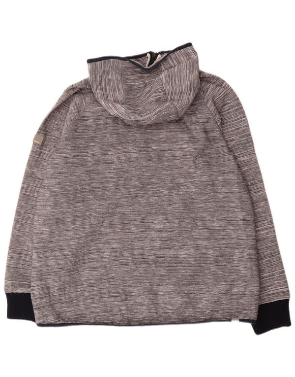 Bench Pull à capuche zippé pour homme 2XL Acrylique moucheté gris