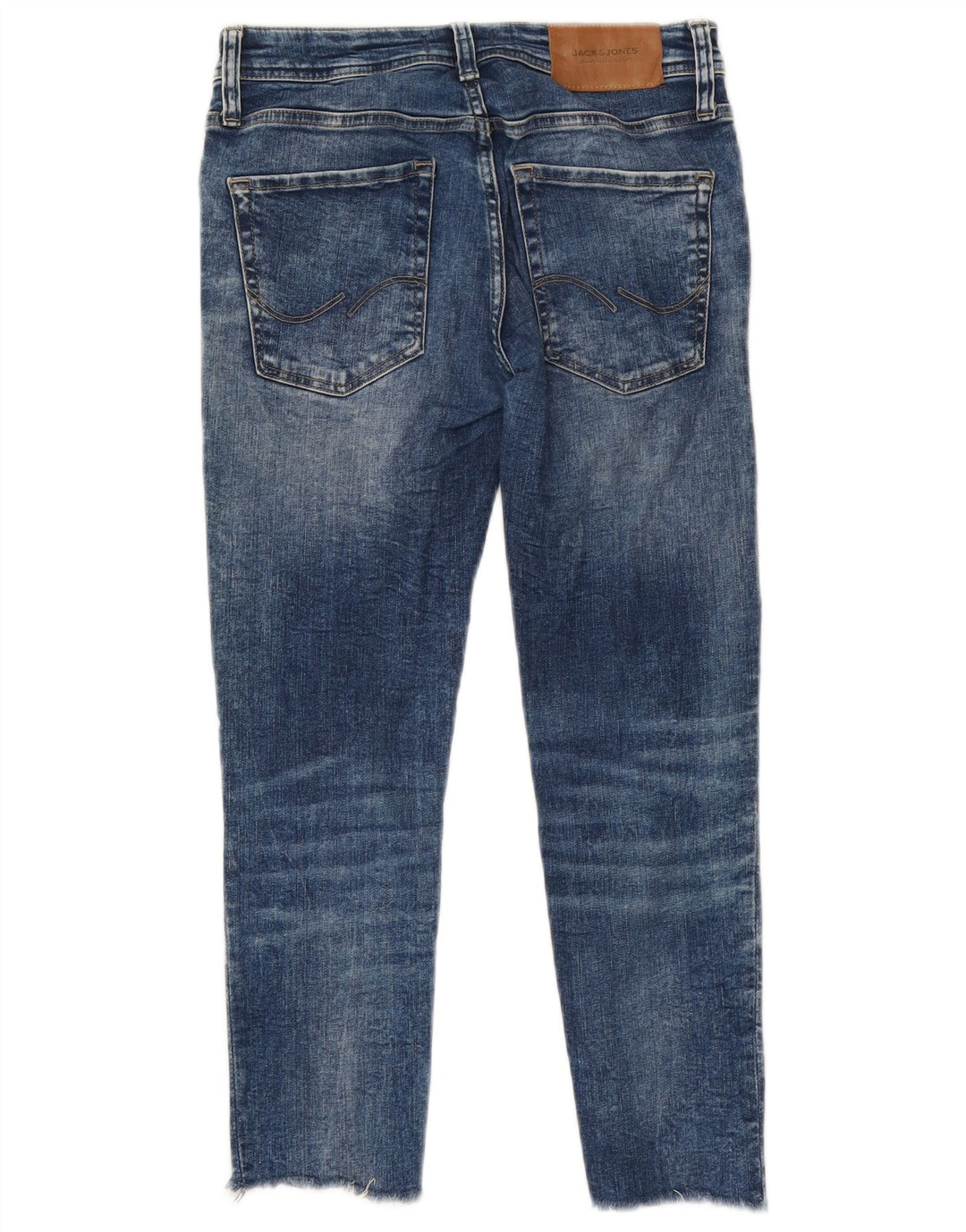 Jack & Jones Jean Slim Femme W28 L23 Bleu Coton