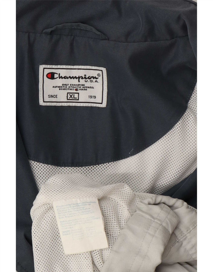 Champion Veste de survêtement pour homme XL Gris Polyester