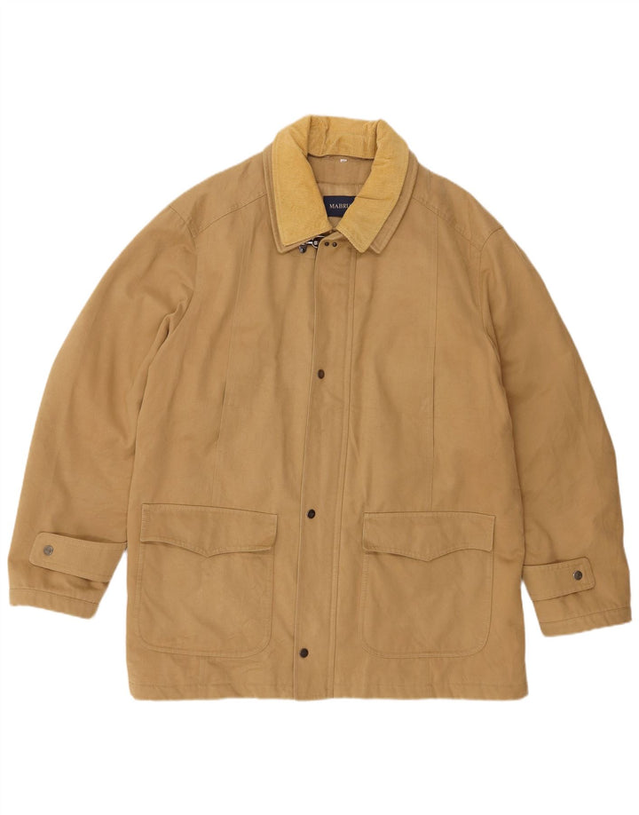 Mabrun Veste Coupe-Vent Homme IT 52 XL Beige Coton