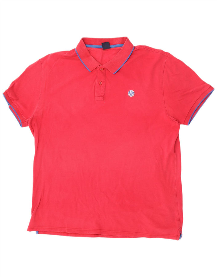 North Sails Polo Homme 2XL Rose Coton