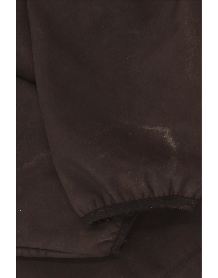 NAUTICA Pull à capuche à col zippé pour homme en polyester noir moyen