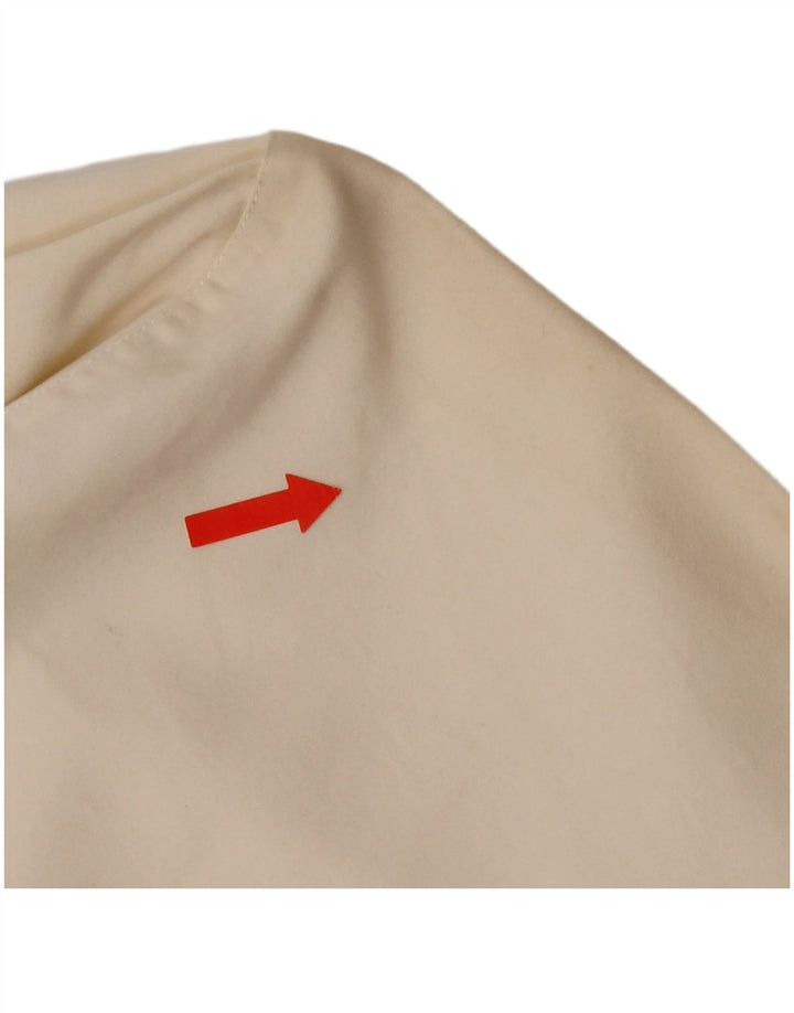 Trussardi Chemise Femme UK 10 Petit Coton Beige