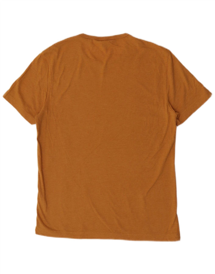 Penguin T-Shirt Homme Jaune Moyen Coton
