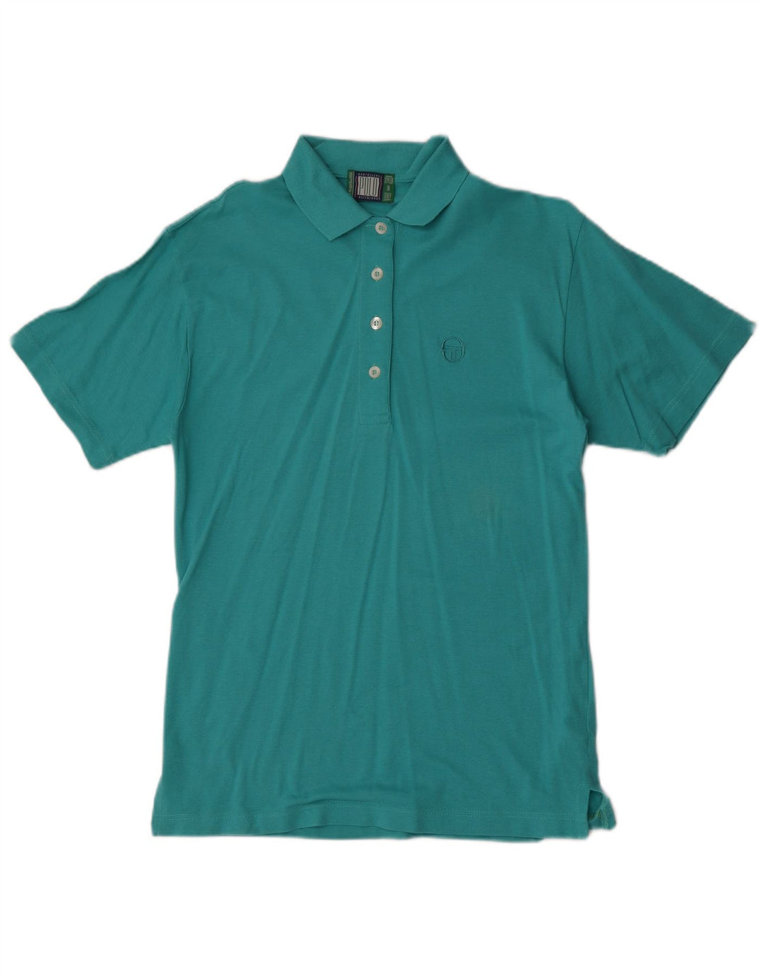 Sergio Tacchini Polo Homme EU 38 Bleu Moyen Coton