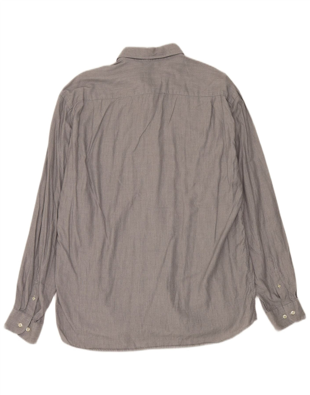 Massimo Dutti Chemise Homme Taille 44 XL Gris Coton