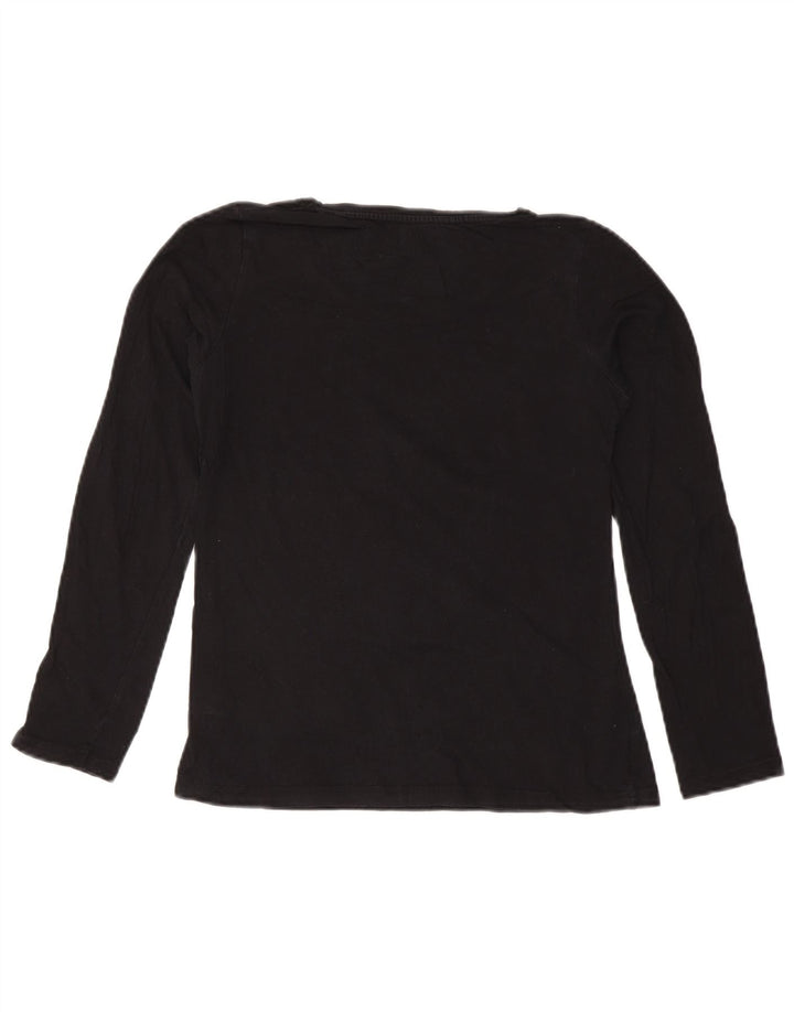 Lotto Haut à manches longues pour femme US 4 Small Noir Coton