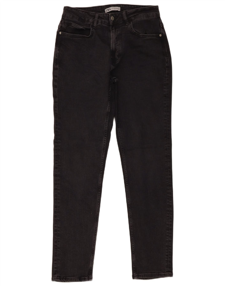Zara Jean Slim Homme EU 40 Moyen W31 L31 Coton Noir