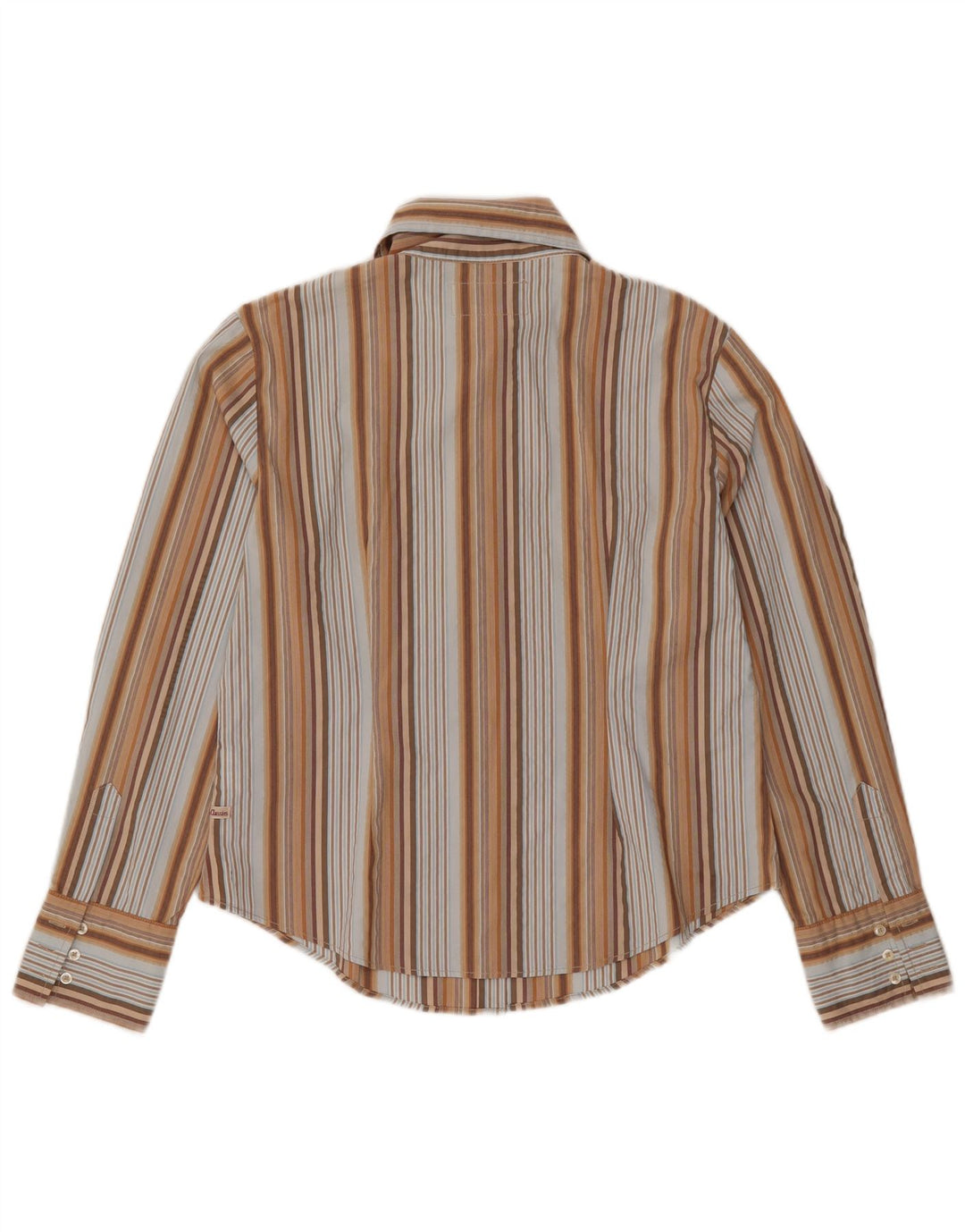 MARLBORO CLASSICS Chemise Slim Fit Femme UK 18 XL Rayé Multicolore