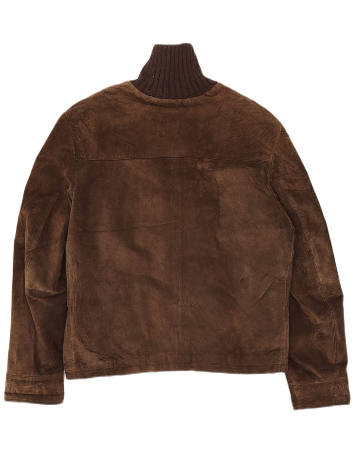 Conbipel Veste en Daim Homme IT 48 Cuir Marron Moyen