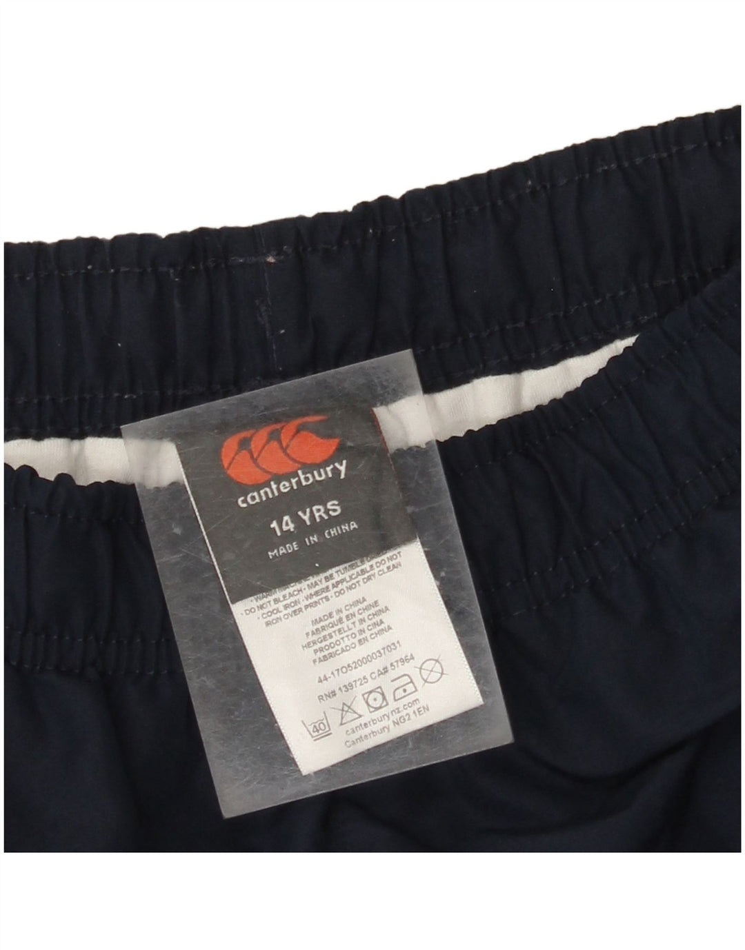 CANTERBURY Pantalon Coupe-Vent Graphique Fille 13-14 ans Bleu Marine