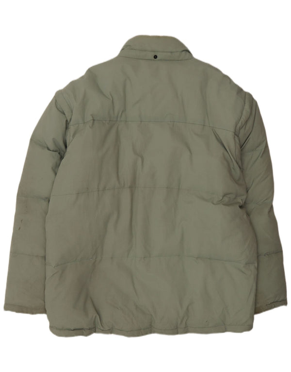 The North Face Veste matelassée pour homme UK 44 2XL Vert Polyamide