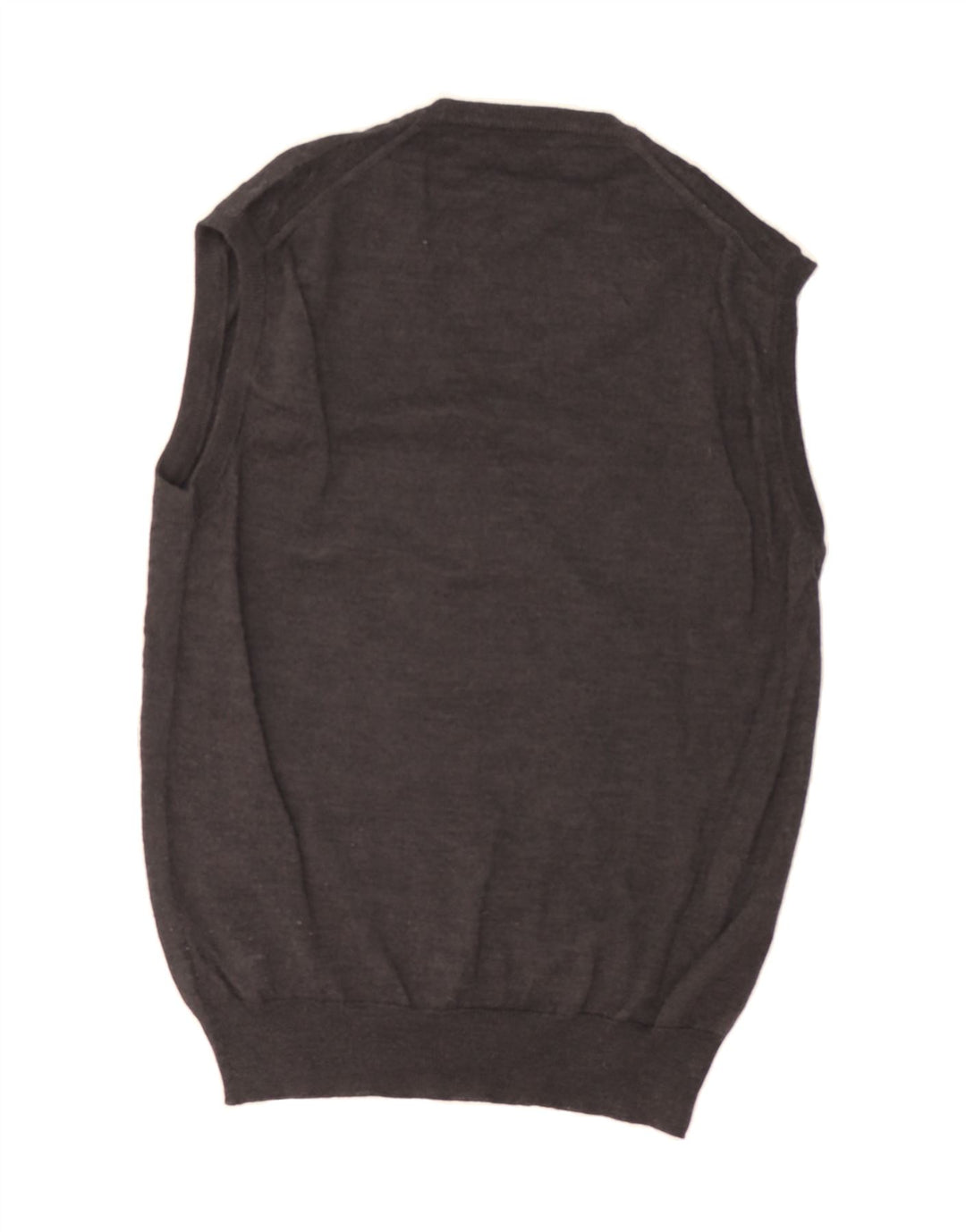 JAMES DILLON Mens Vest Tank Top Medium Grey Wool Vintage James Dillon and Second-Hand James Dillon from Messina Hembry 