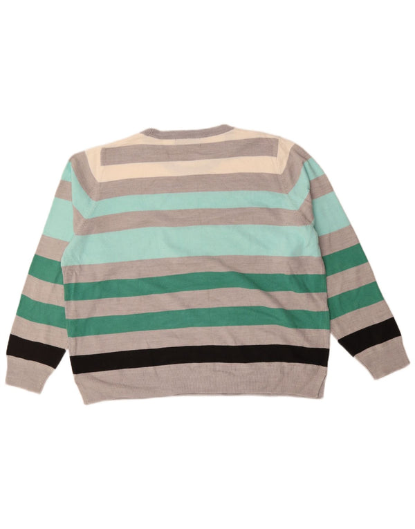 Marks & Spencer Pull ras du cou pour femme UK 20 2XL Multicolore