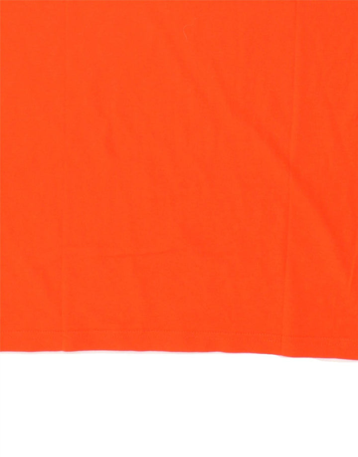 CHAMPION Mens Graphic T-Shirt Top Medium Orange Cotton Vintage Champion and Second-Hand Champion from Messina Hembry 