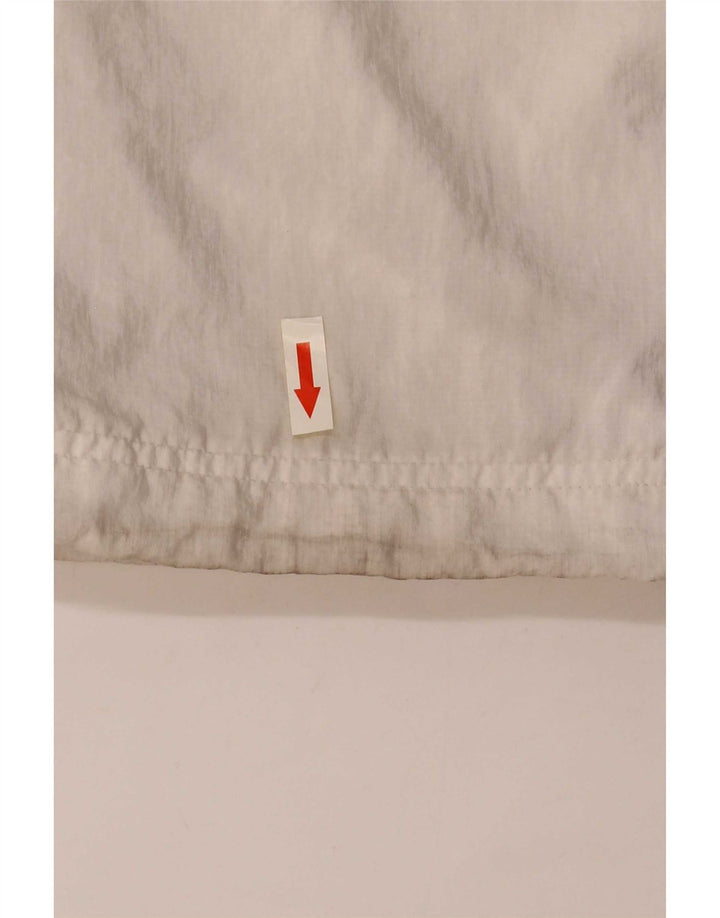 Adidas Pantalon de survêtement pour femme UK 12/14 Medium Blanc Polyamide