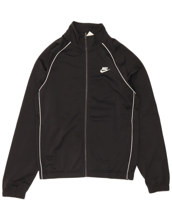 Nike Veste de survêtement pour homme Petit Noir Polyester