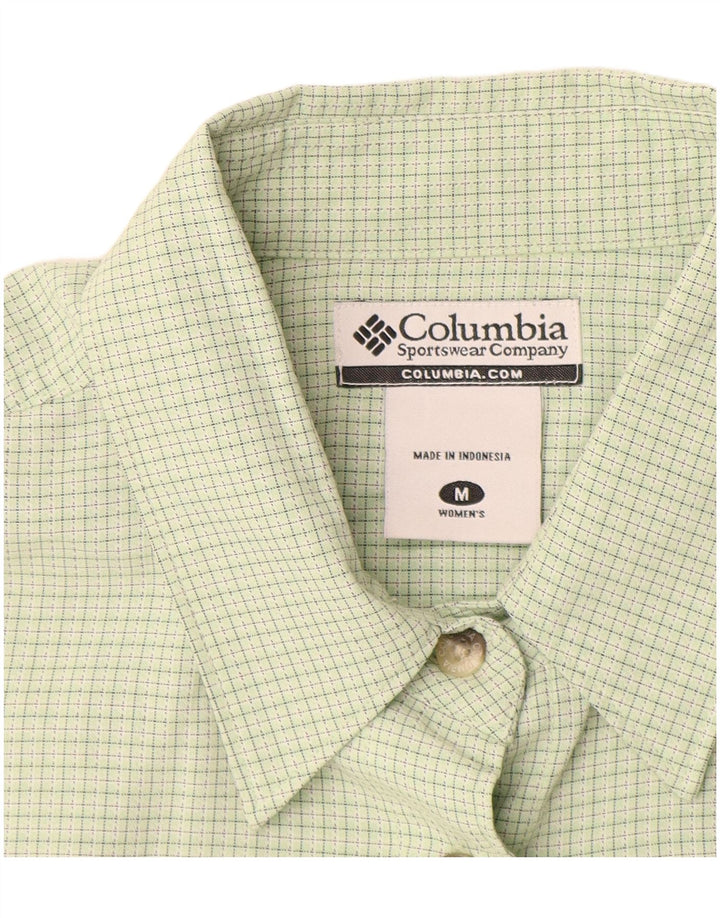 Columbia Chemise Femme UK 44 Medium Green Check Modal