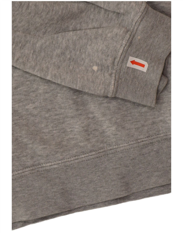Nike Pull à capuche en coton gris moyen pour homme