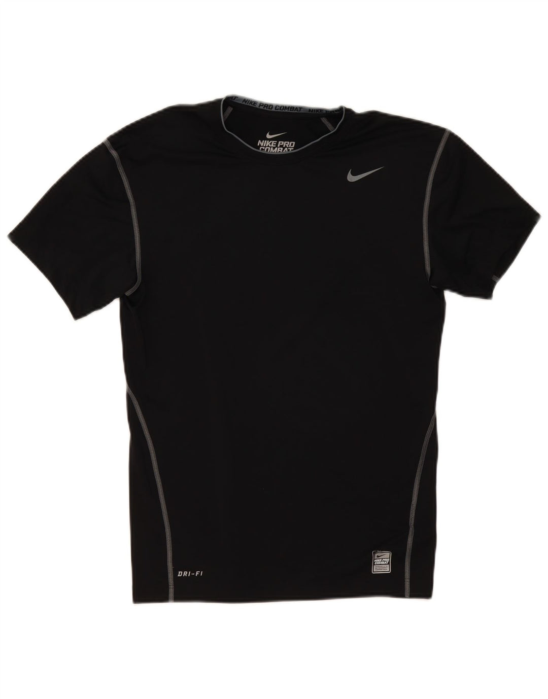 Nike T-shirt de compression pour homme XL Noir Polyester