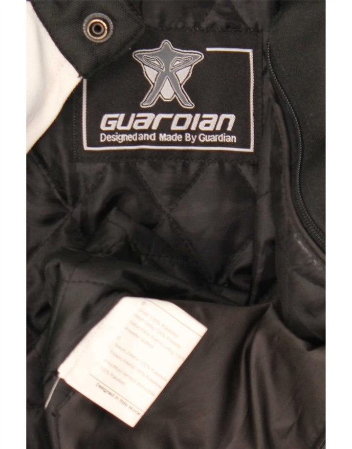 Guardian Veste de moto Racer pour femme UK 14 Medium Noir Colourblock