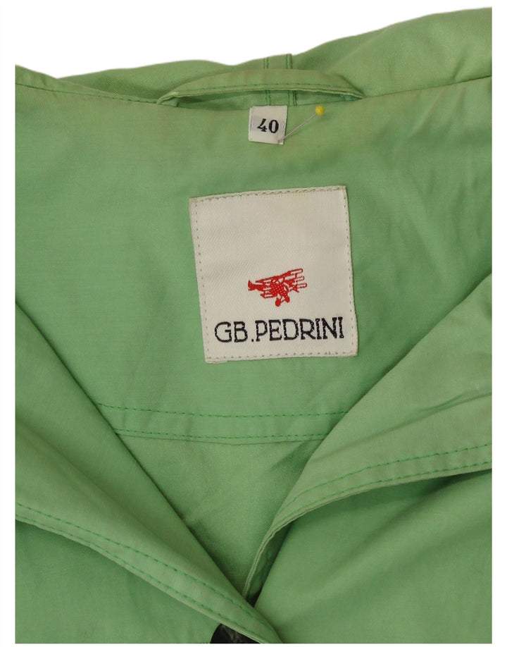 GB.PEDRINI Veste utilitaire surdimensionnée à capuche pour femme IT 40 Small Vert