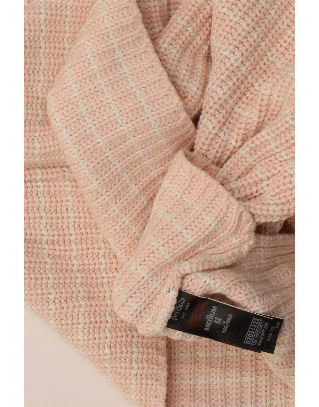 Marks & Spencer Pull col bateau pour femme UK 14 Rose moyen