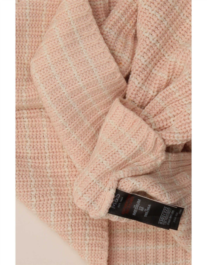 Marks & Spencer Pull col bateau pour femme UK 14 Rose moyen