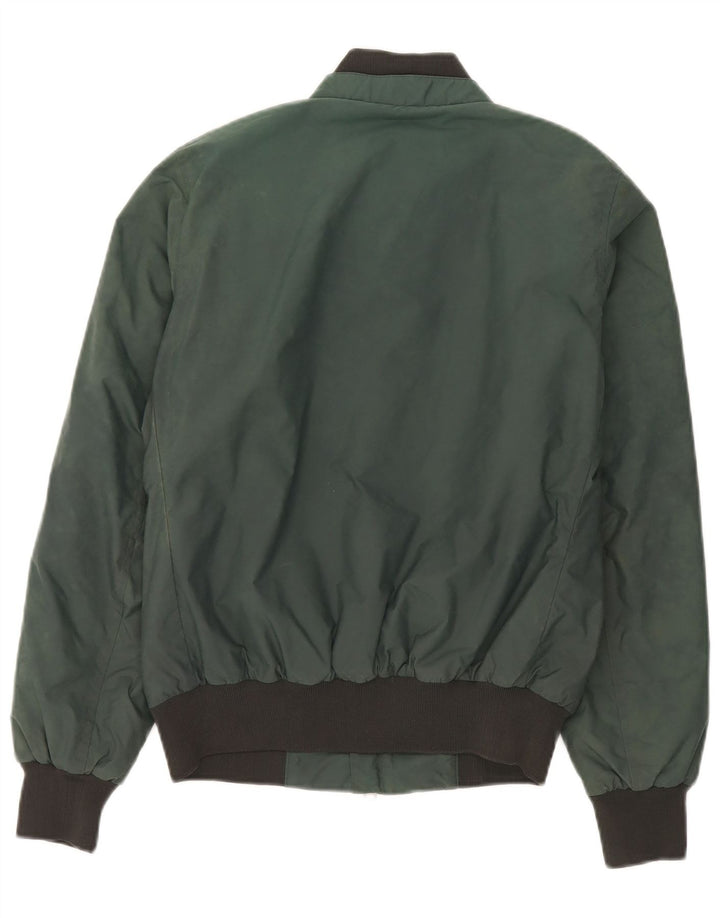 North Sails Veste coupe-vent bomber pour homme UK 38 Vert moyen Polyamide