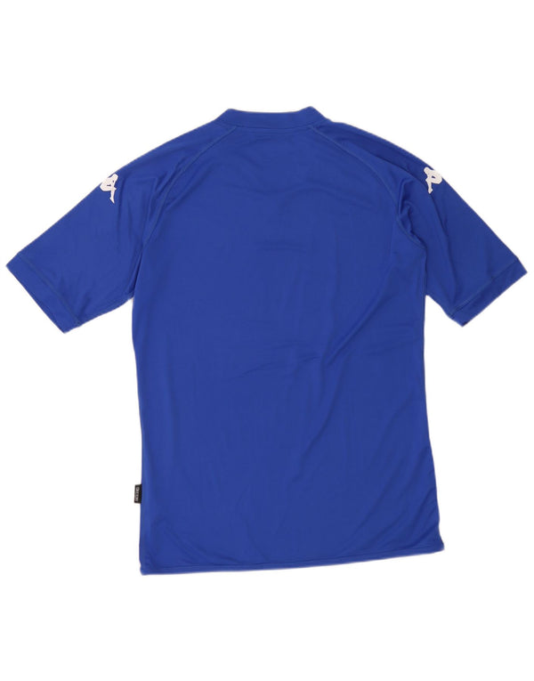 Kappa T-shirt graphique pour femme UK 18 XL Bleu Polyester