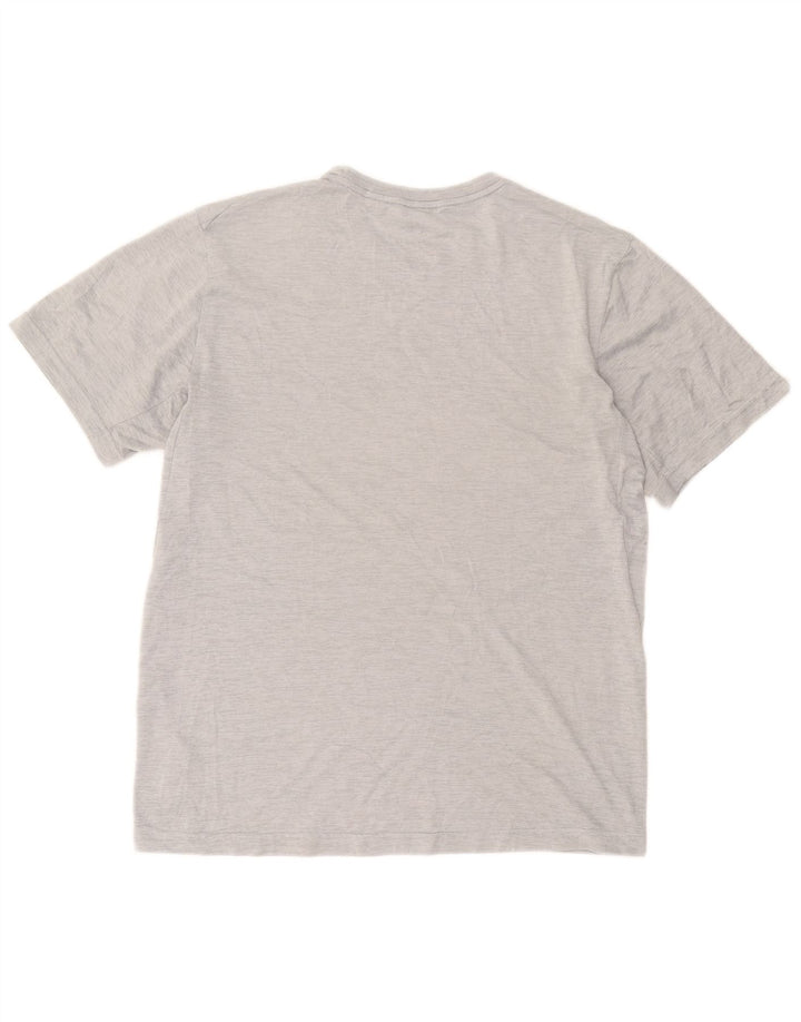 Nike Homme Dri Fit T-Shirt Haut Gris Moyen Moucheté Polyester