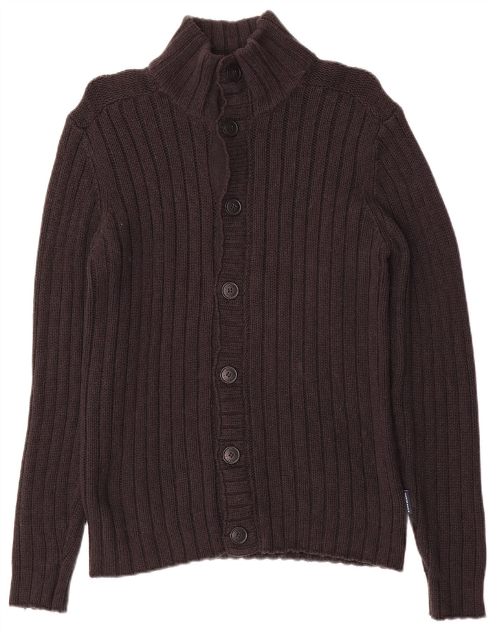 North Sails Cardigan pour homme en laine noire