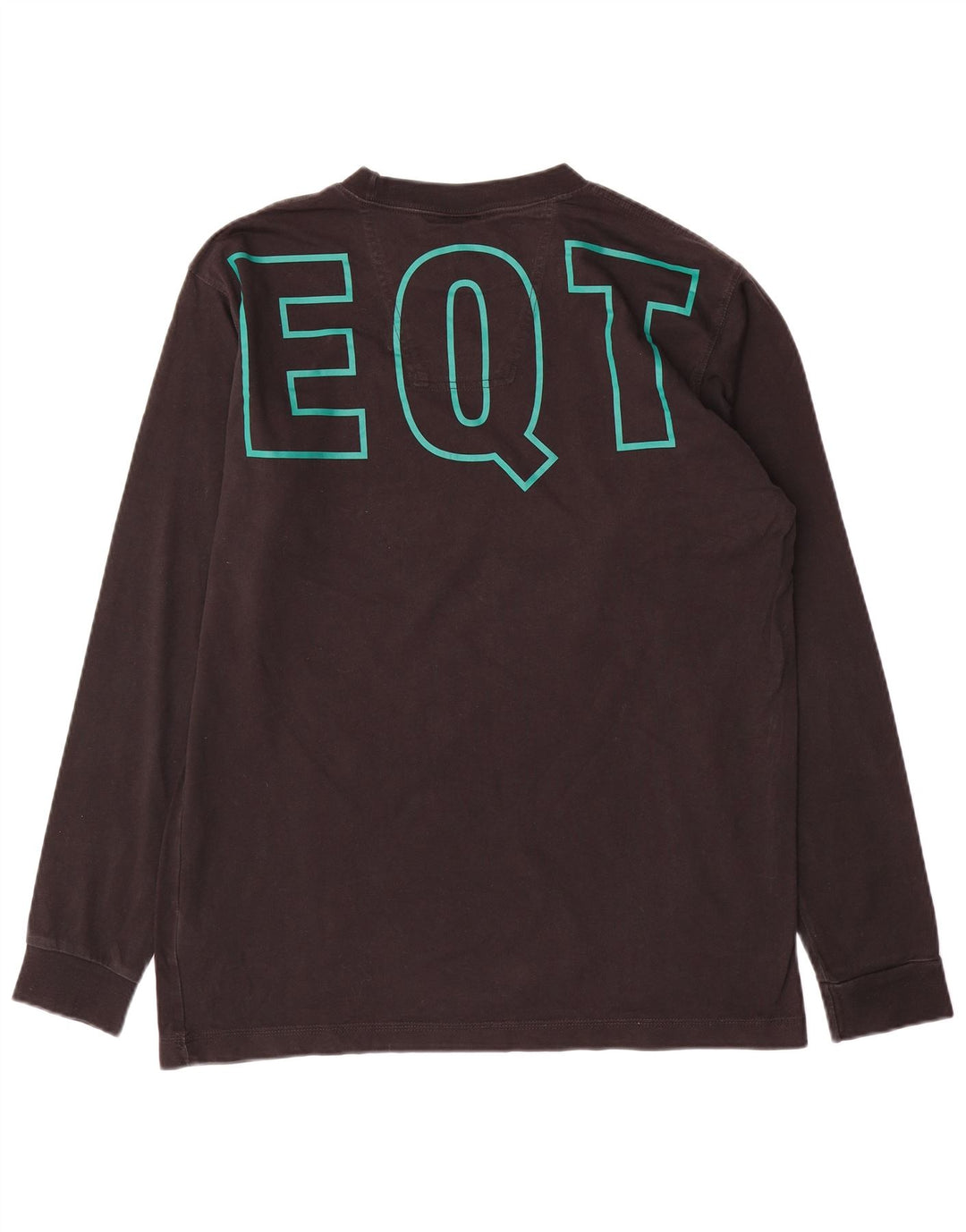 ADIDAS Haut graphique à manches longues pour hommes, grand coton color block noir