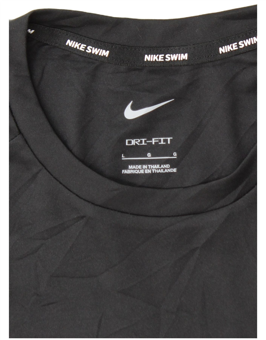 NIKE Haut Dri Fit à manches longues pour homme Noir Taille L