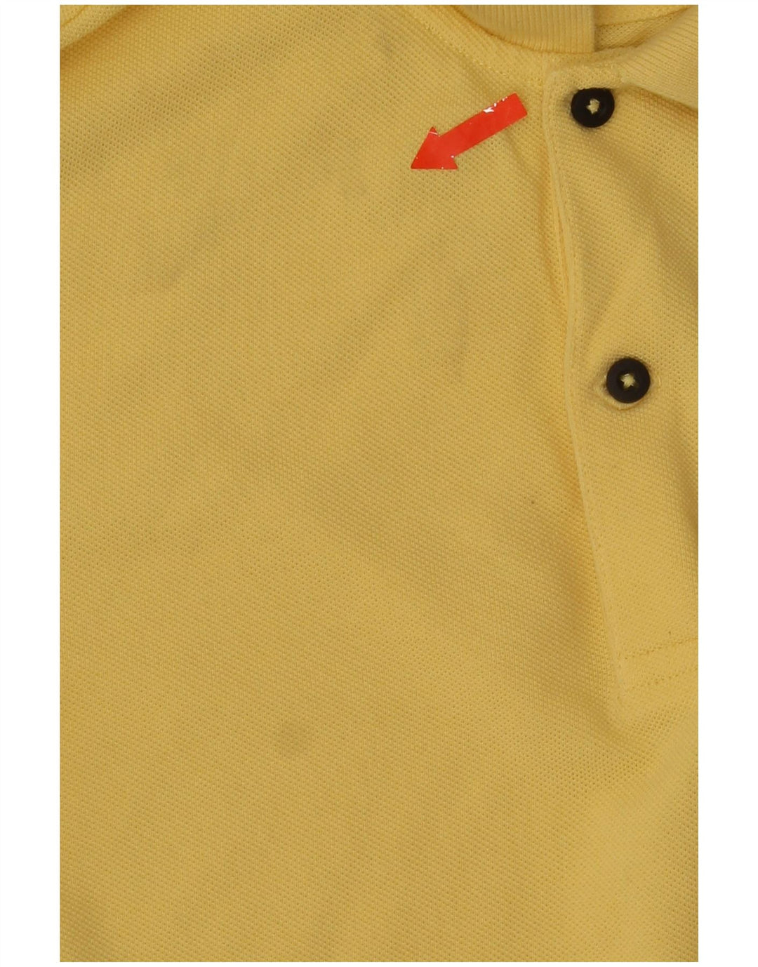 Massimo Dutti Polo Homme Jaune Moyen Coton