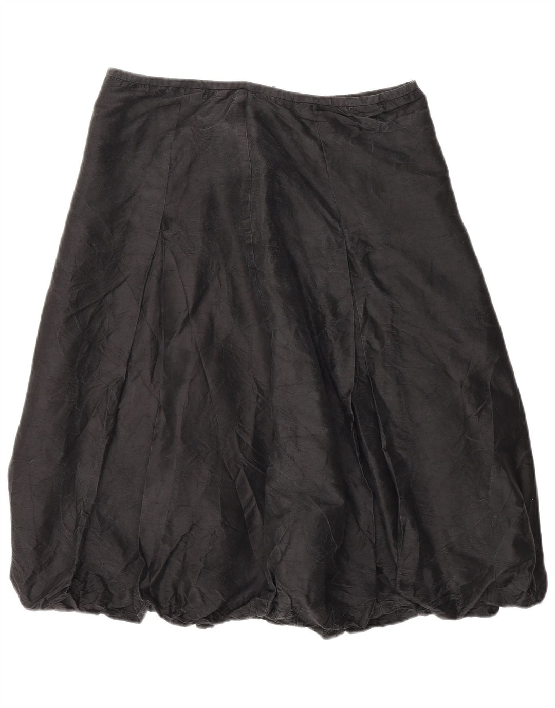 Coast Jupe Bubble Femme UK 14 Large W32 Soie Grise