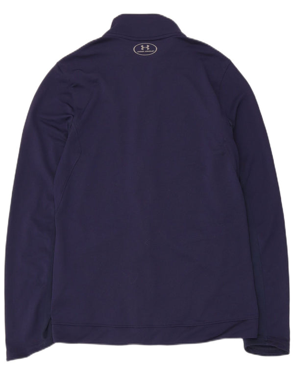 Under Armour Veste de survêtement pour femme UK 12 Bleu marine moyen Polyester