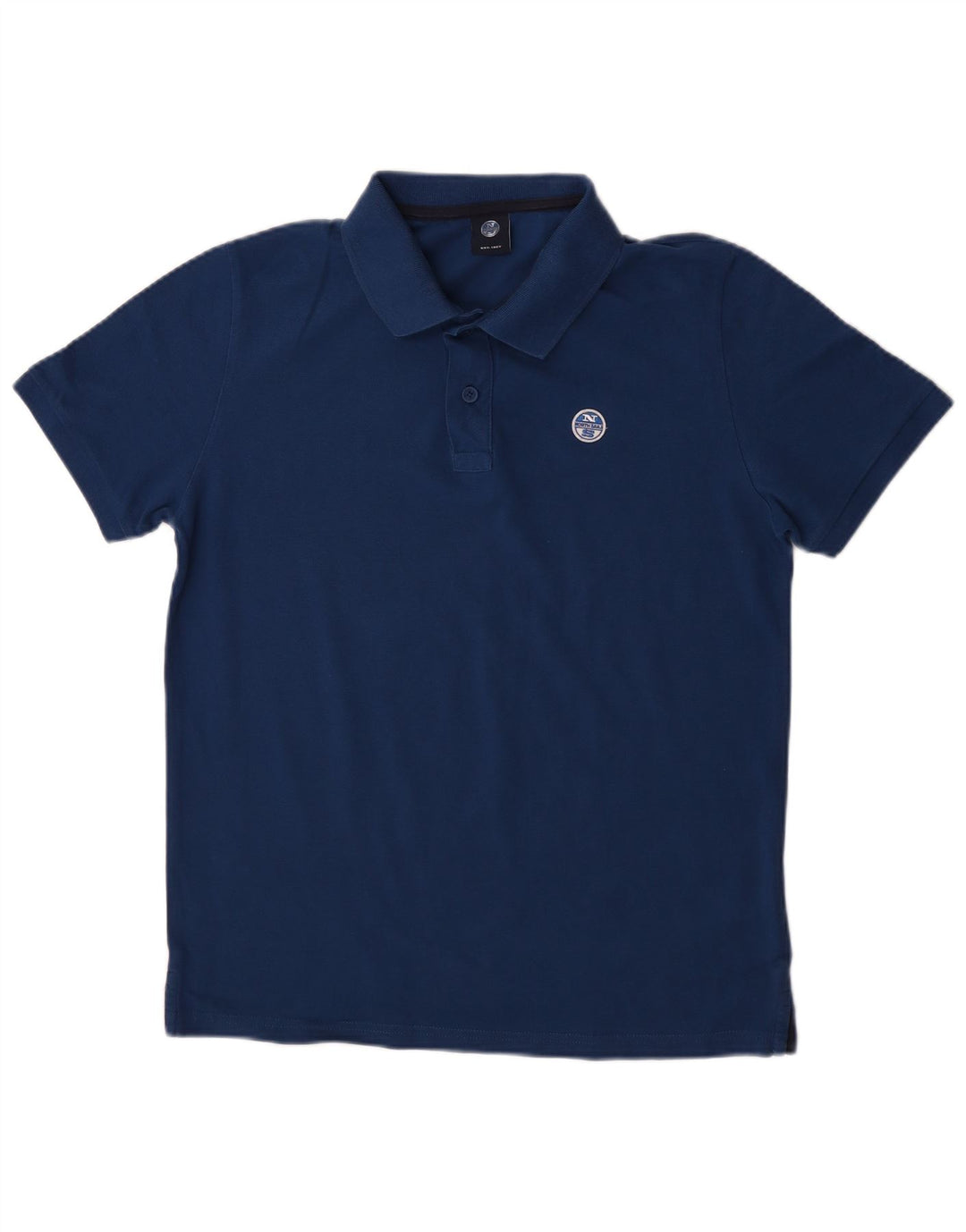 North Sails Polo Homme Bleu Marine Moyen Coton