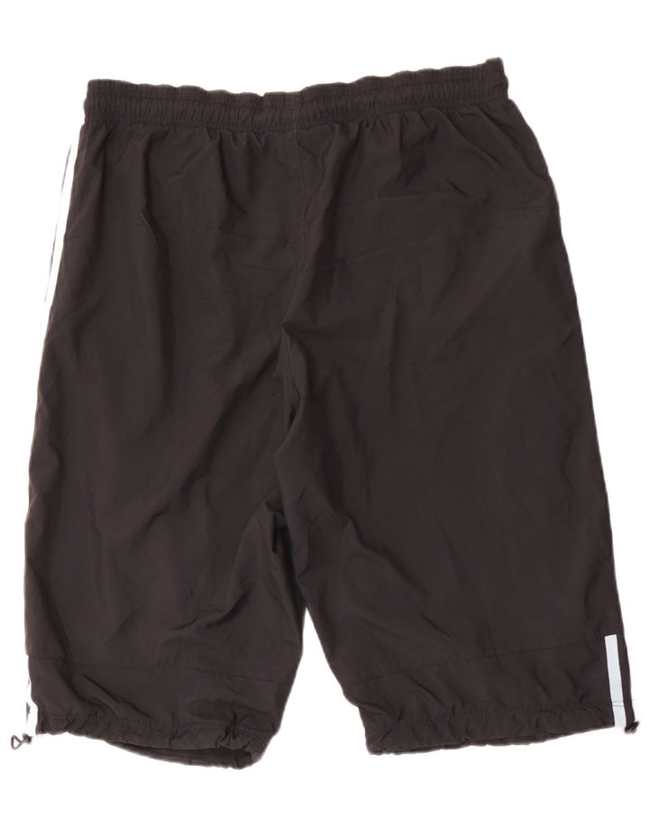 Adidas Short de sport pour homme en polyester noir moyen