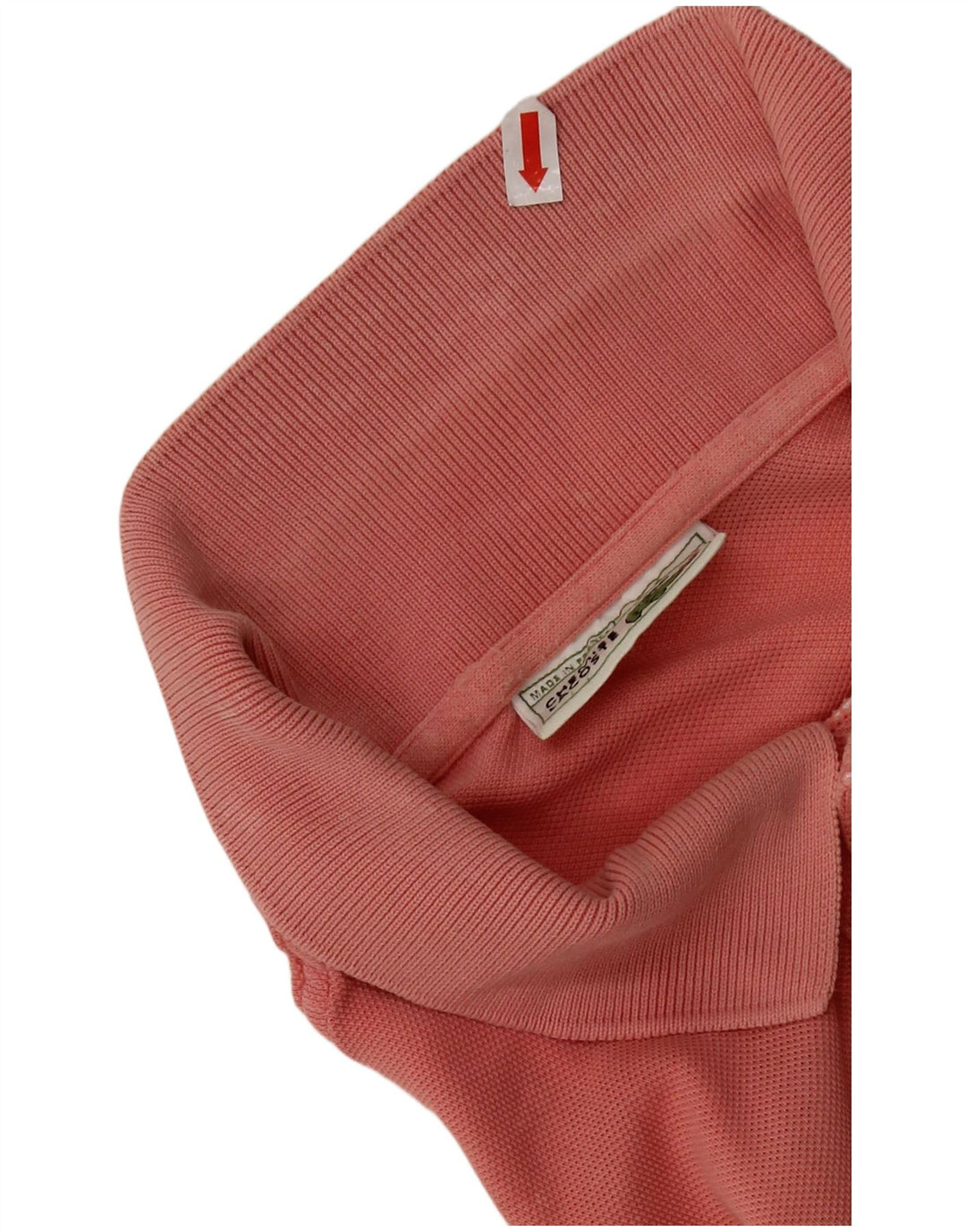 LACOSTE Polo Homme Taille 4 Coton Rose Moyen