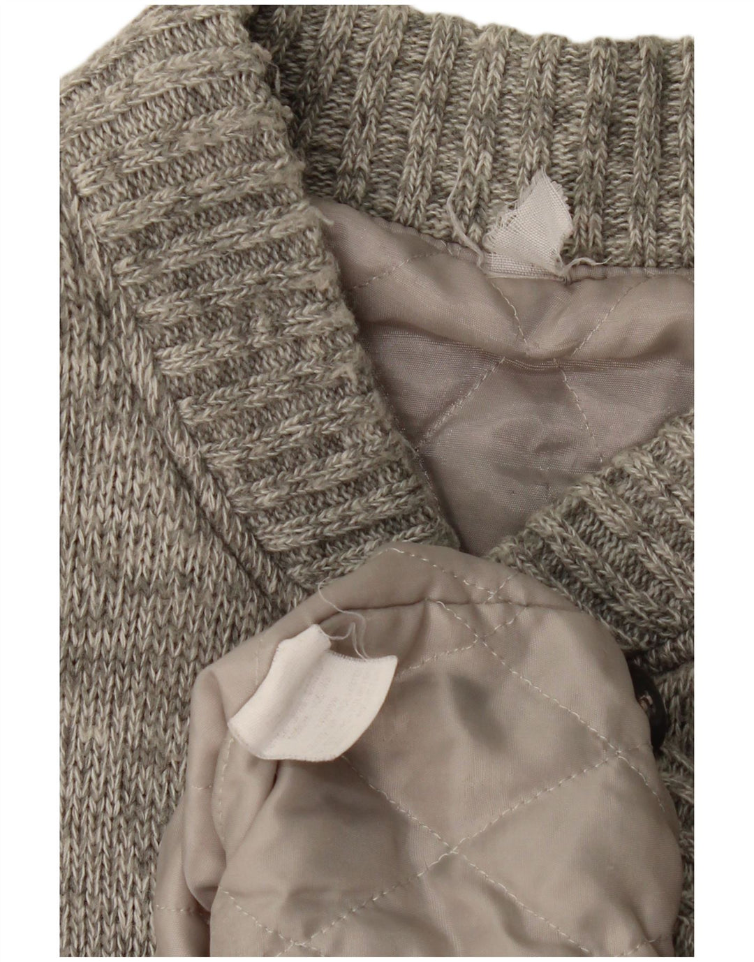 VINTAGE Pull Cardigan Homme XL Gris